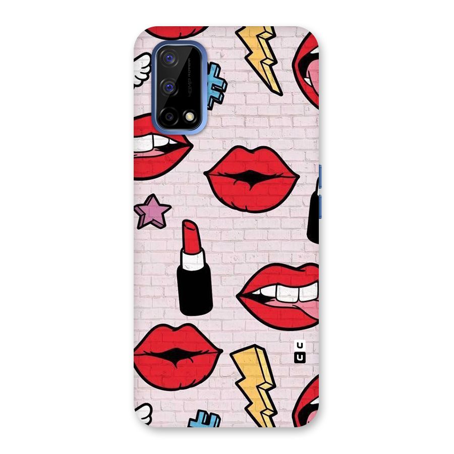Bold Red Back Case for Realme Narzo 30 Pro