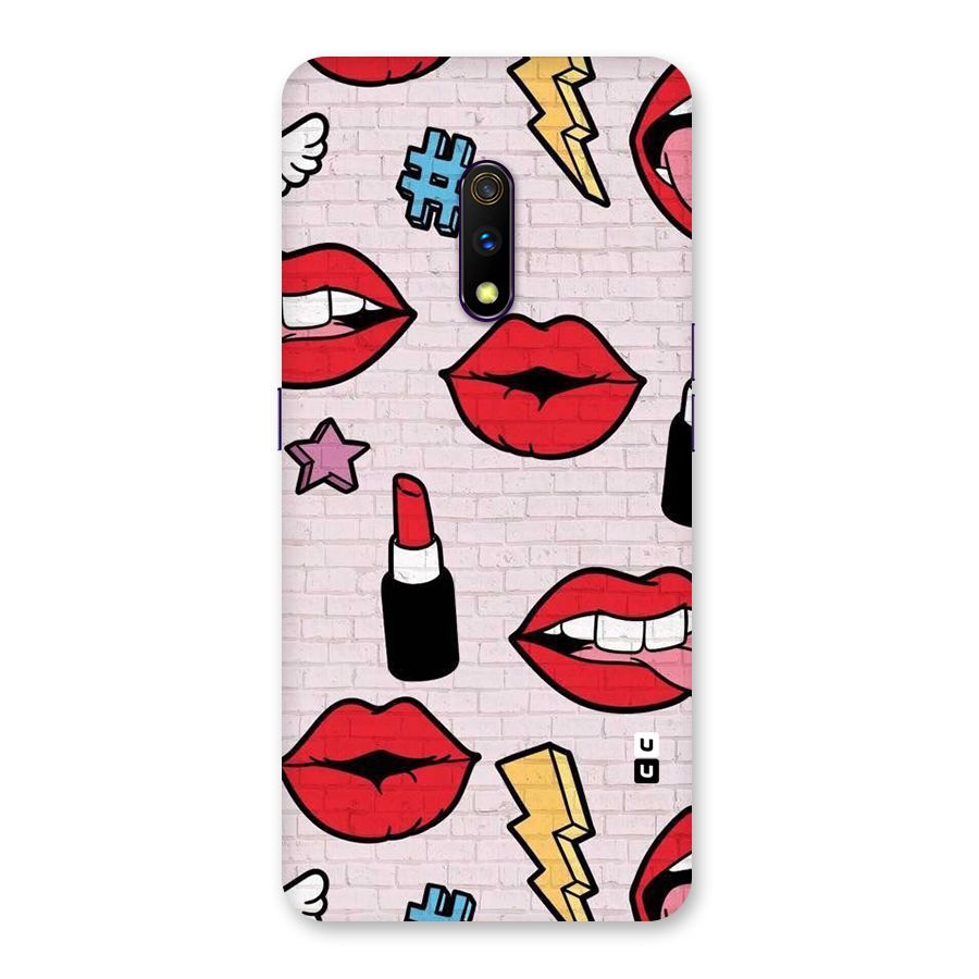 Bold Red Back Case for Realme X