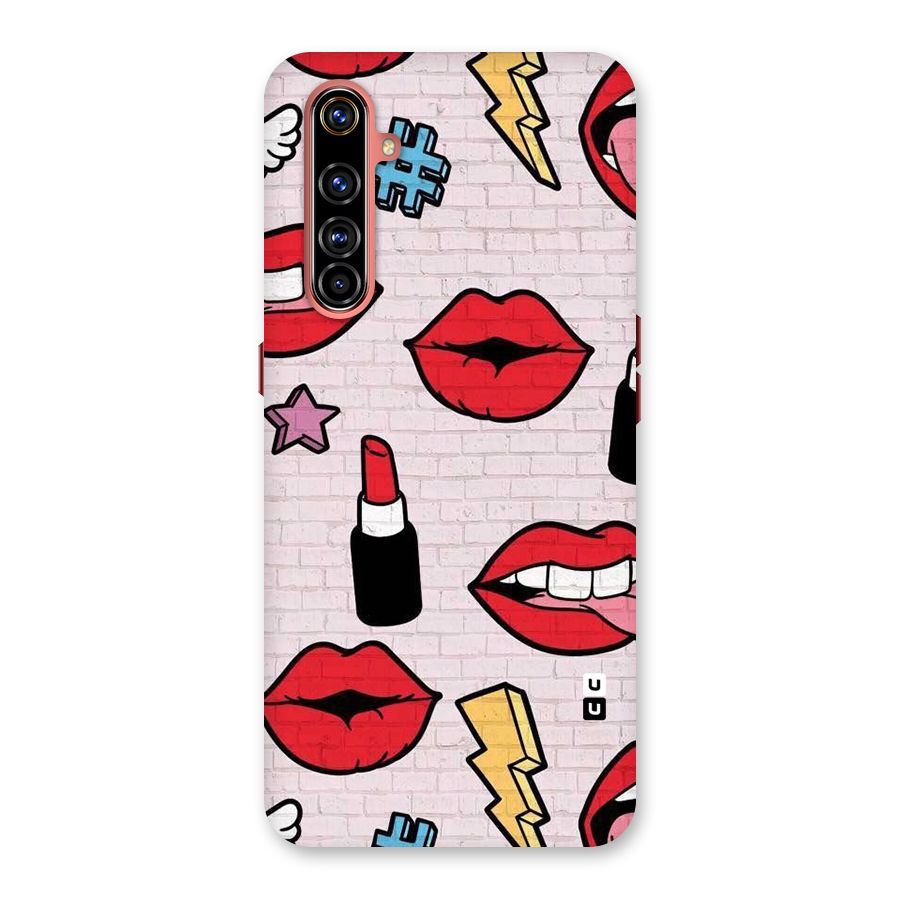 Bold Red Back Case for Realme X50 Pro