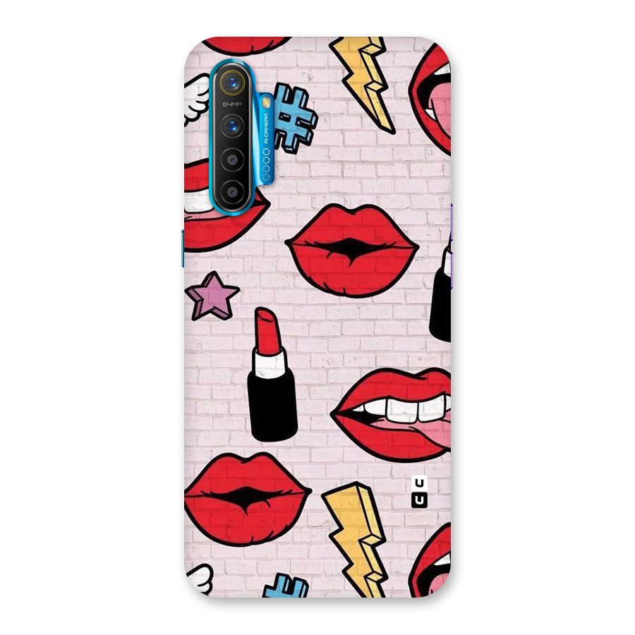 Bold Red Back Case for Realme XT