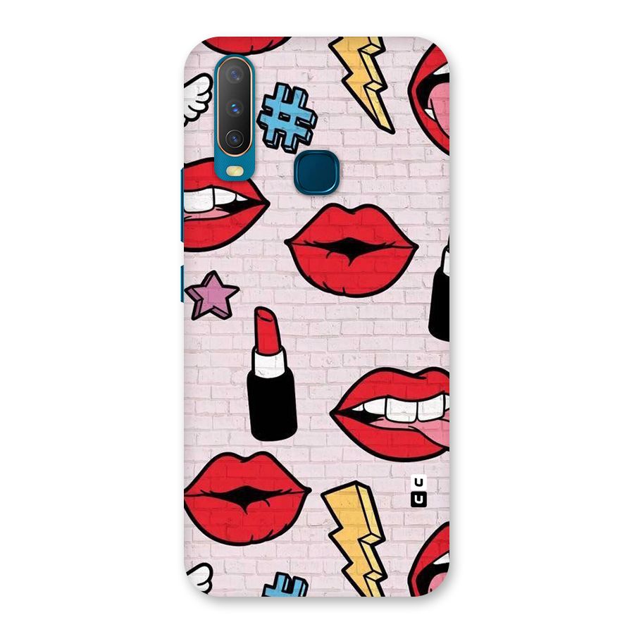 Bold Red Back Case for Vivo Y11