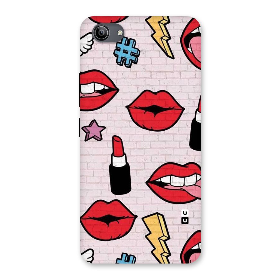 Bold Red Back Case for Vivo Y81i