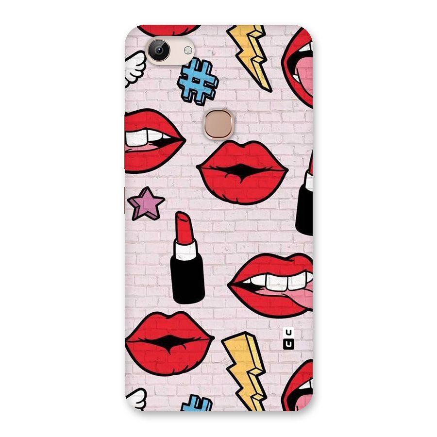 Bold Red Back Case for Vivo Y83