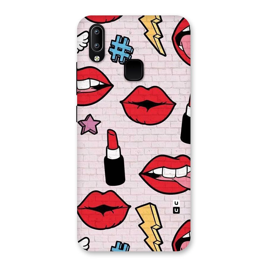 Bold Red Back Case for Vivo Y93