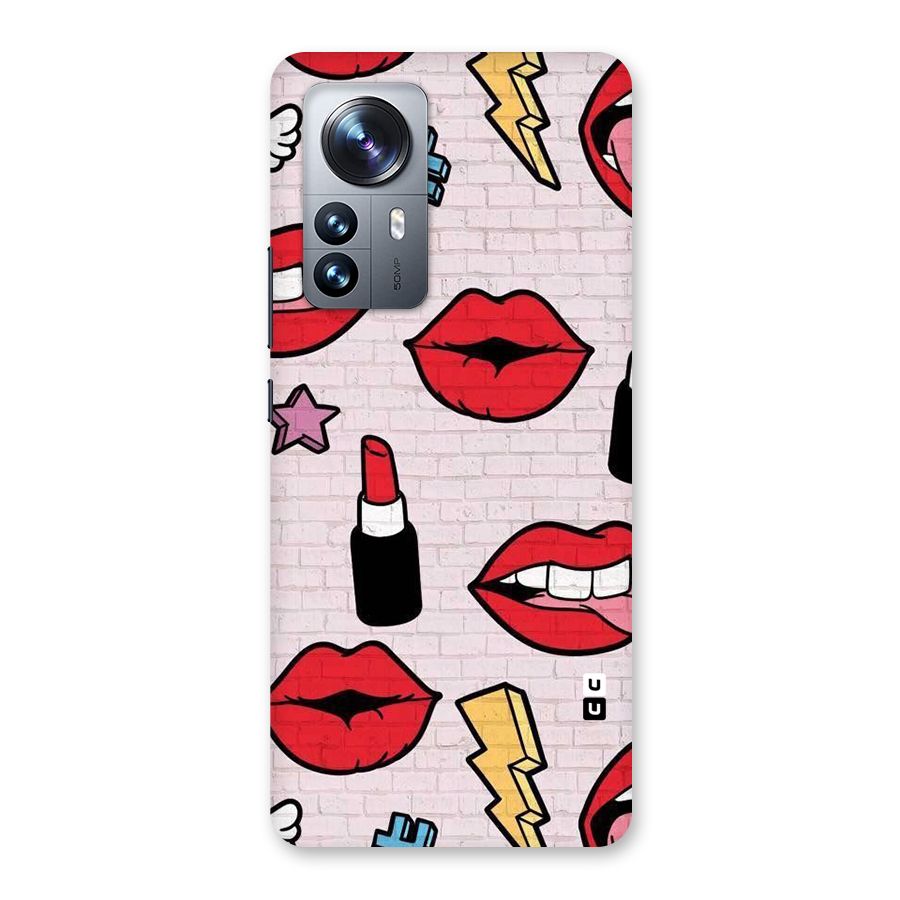 Bold Red Back Case for Xiaomi 12 Pro