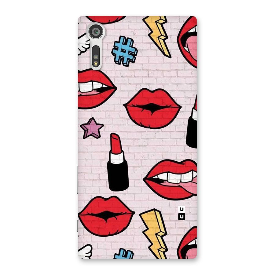 Bold Red Back Case for Xperia XZ
