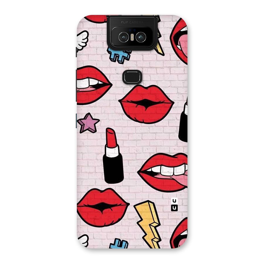 Bold Red Back Case for Zenfone 6z
