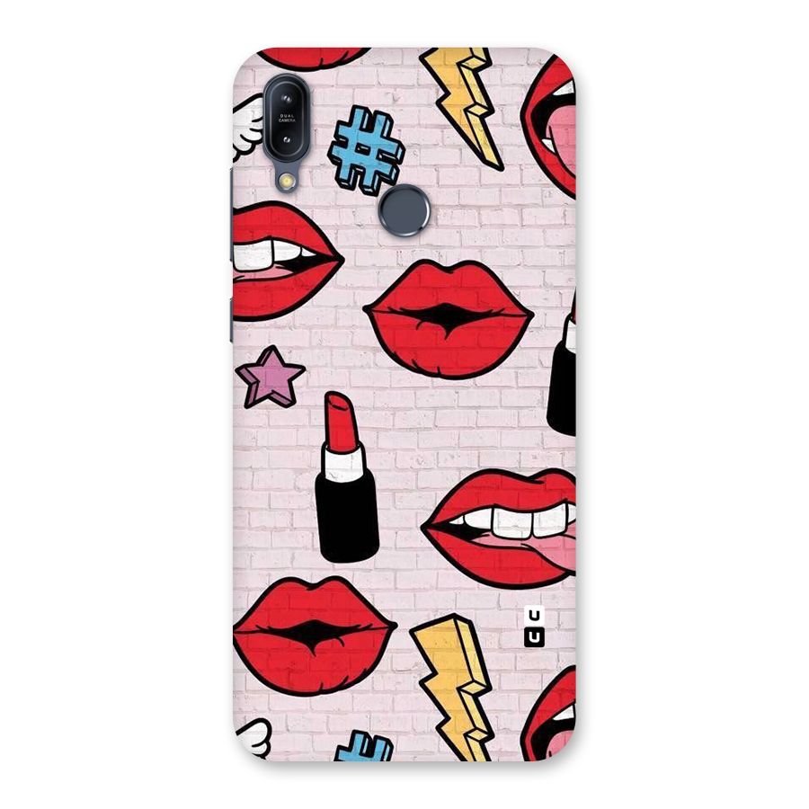 Bold Red Back Case for Zenfone Max M2