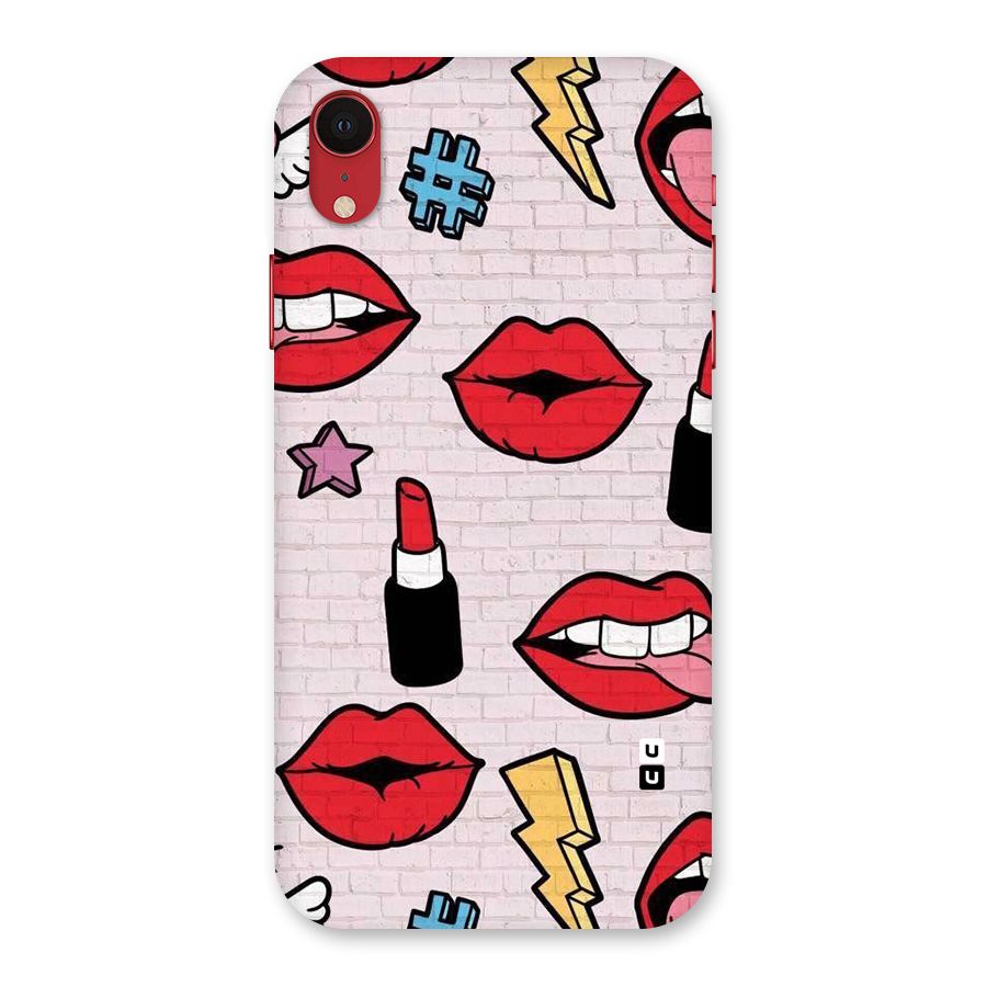 Bold Red Back Case for iPhone XR