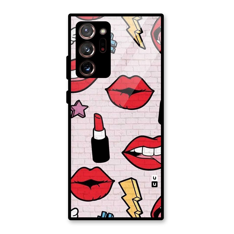 Bold Red Glass Back Case for Galaxy Note 20 Ultra