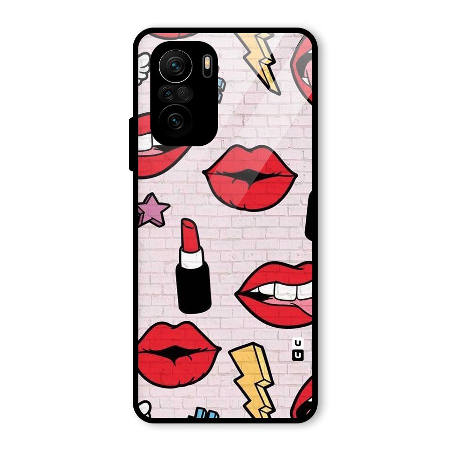 Bold Red Glass Back Case for Mi 11x