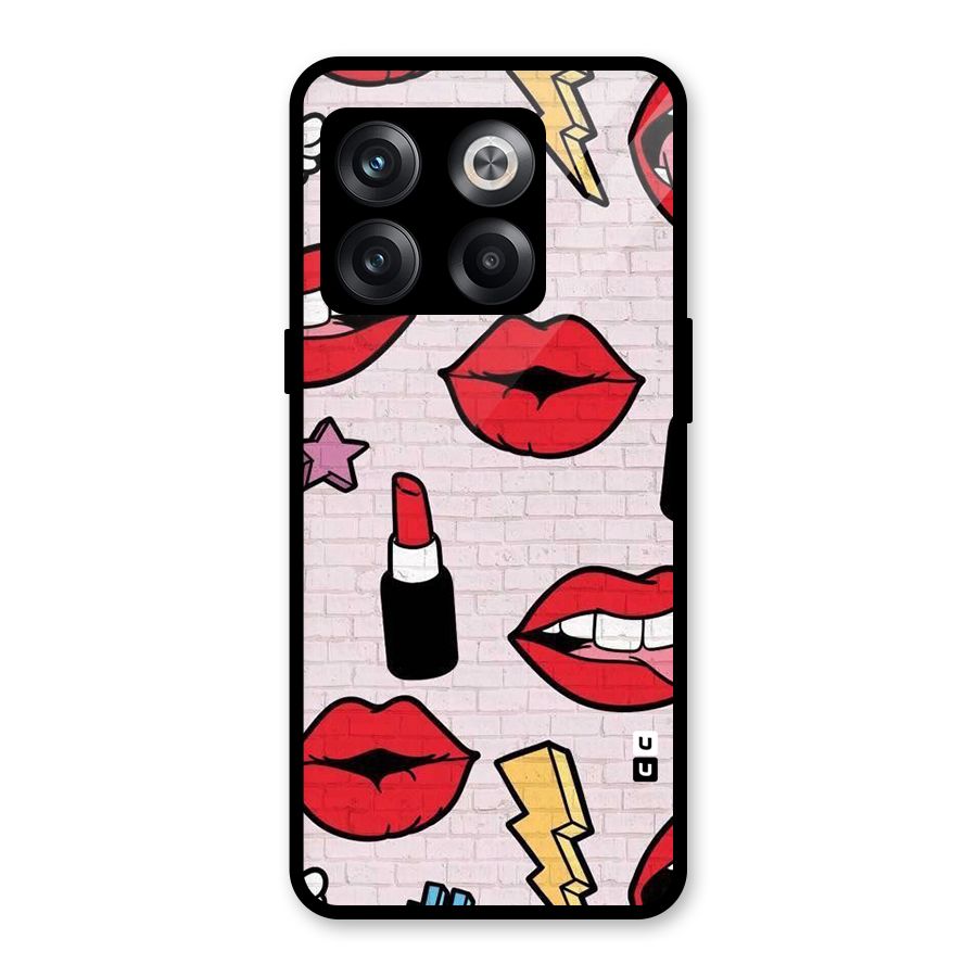 Bold Red Glass Back Case for OnePlus 10T