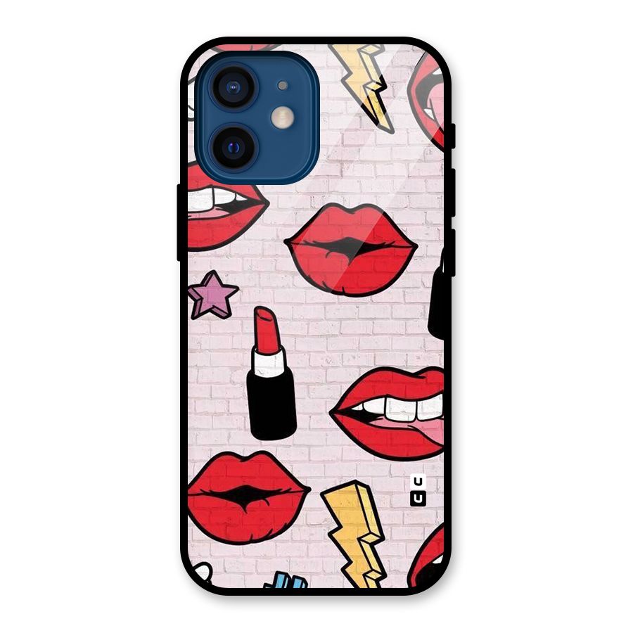 Bold Red Glass Back Case for iPhone 12 Mini