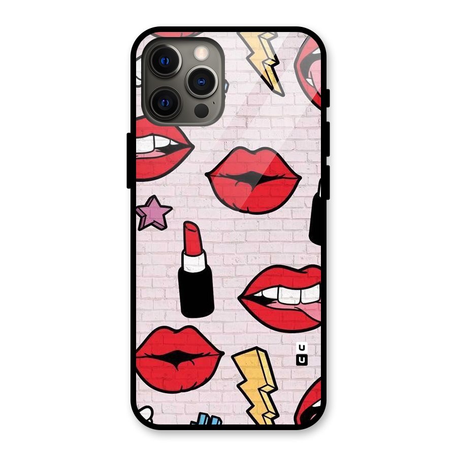 Bold Red Glass Back Case for iPhone 12 Pro Max