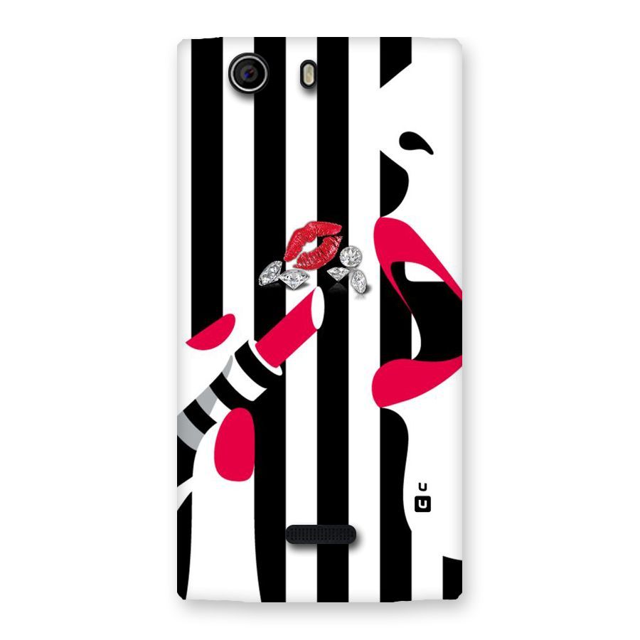 Bold Woman Back Case for Canvas Nitro 2 E311