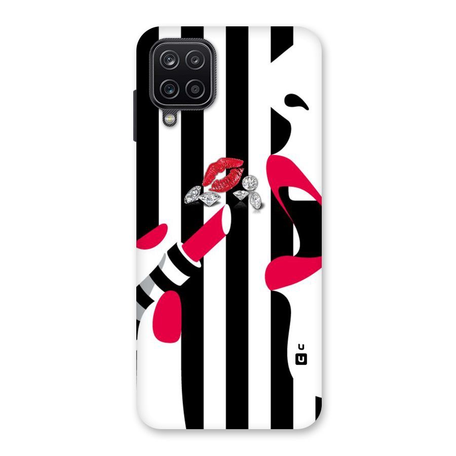 Bold Woman Back Case for Galaxy A12