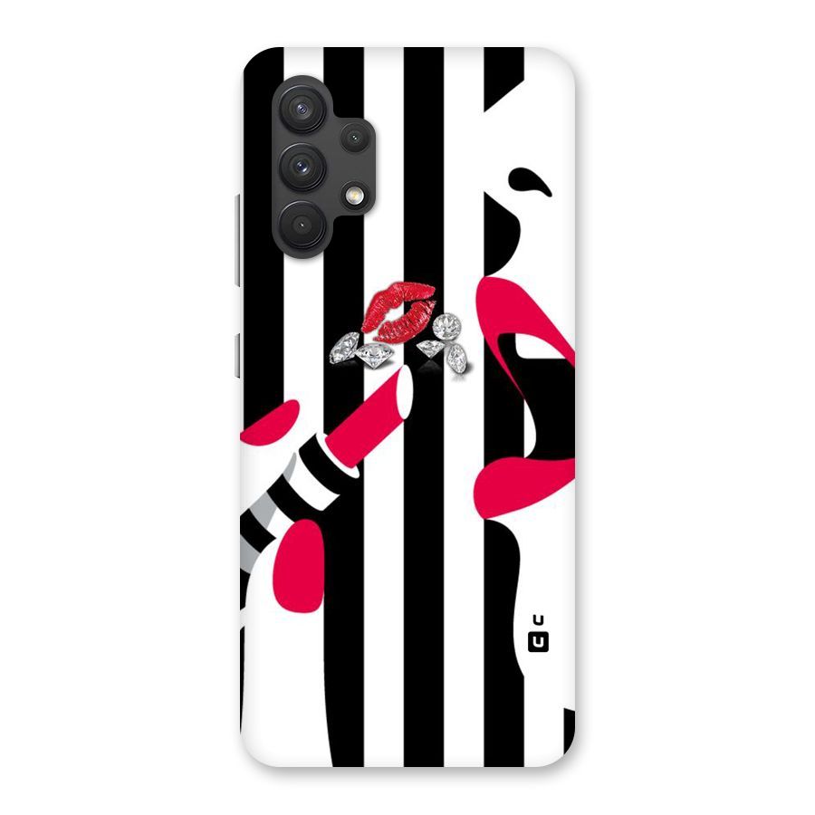 Bold Woman Back Case for Galaxy A32