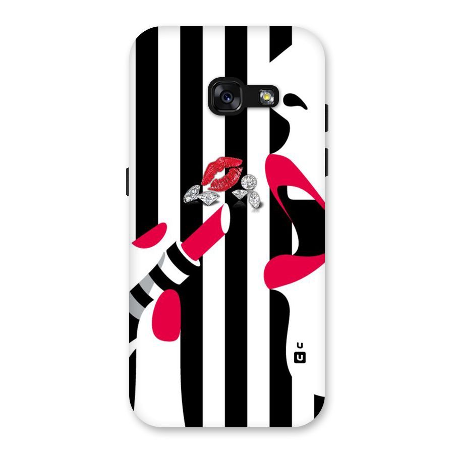 Bold Woman Back Case for Galaxy A3 (2017)