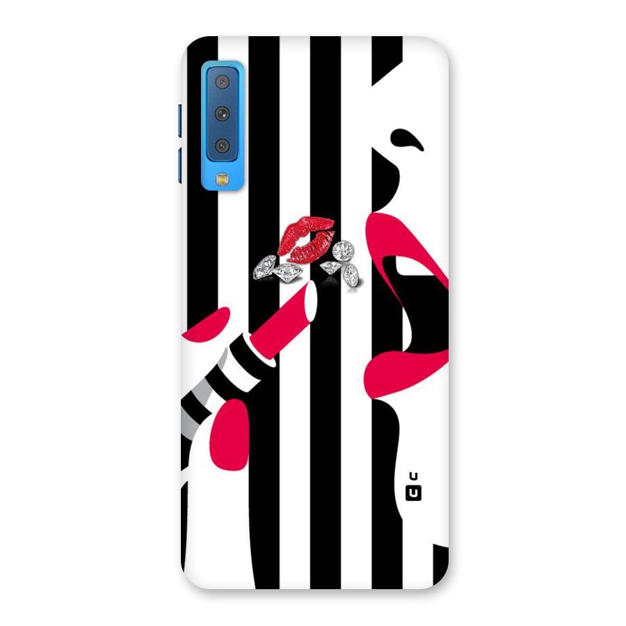 Bold Woman Back Case for Galaxy A7 (2018)