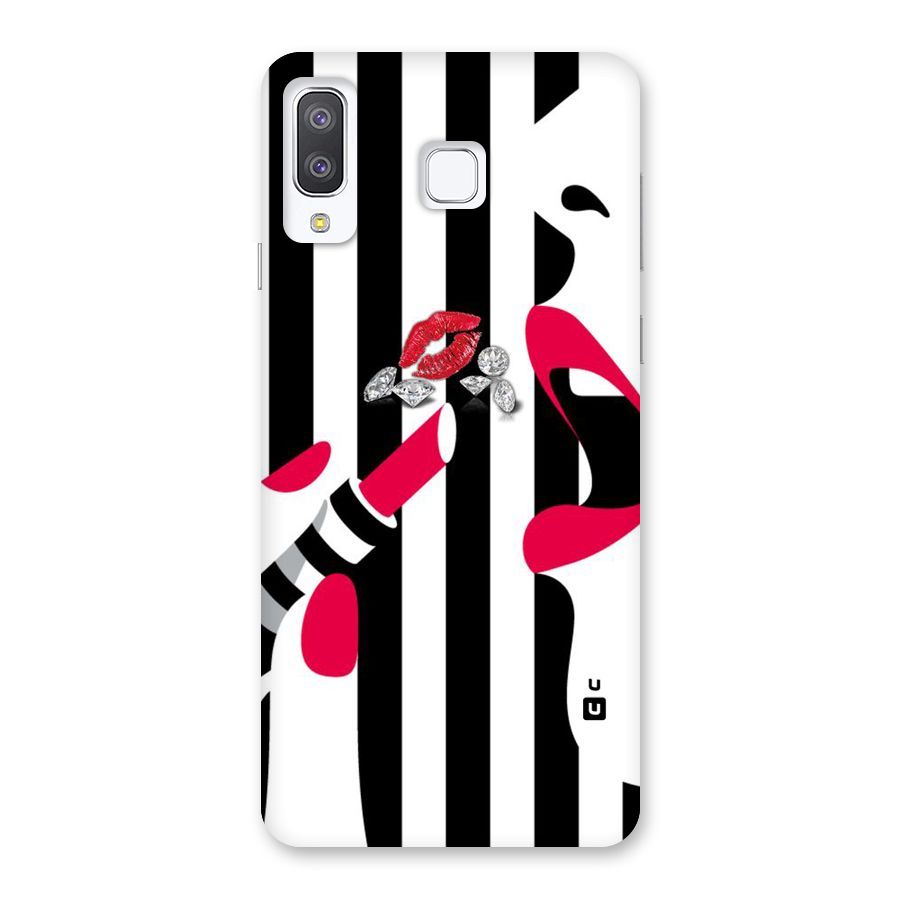 Bold Woman Back Case for Galaxy A8 Star