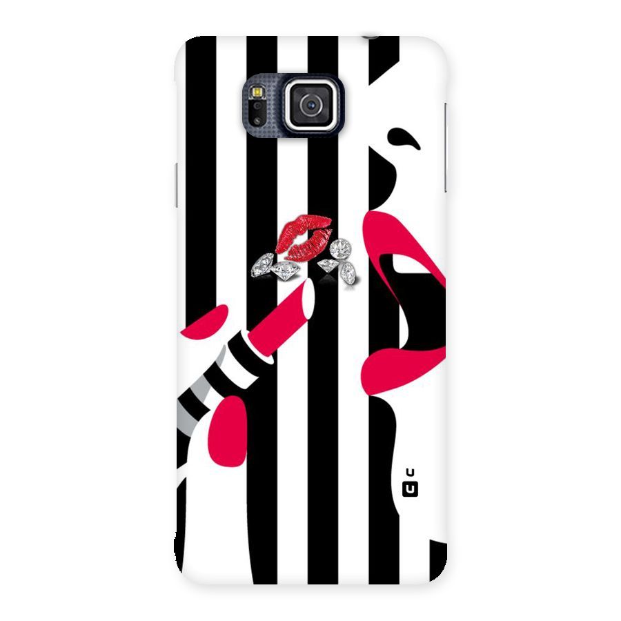 Bold Woman Back Case for Galaxy Alpha
