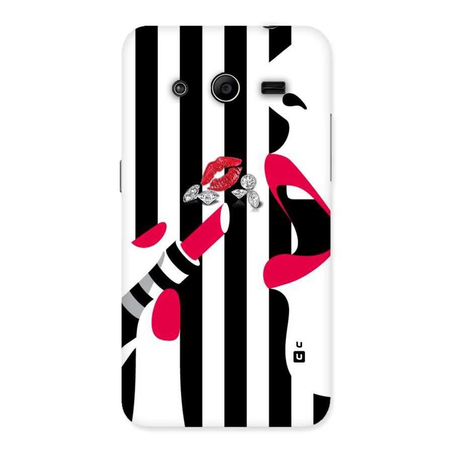 Bold Woman Back Case for Galaxy Core 2