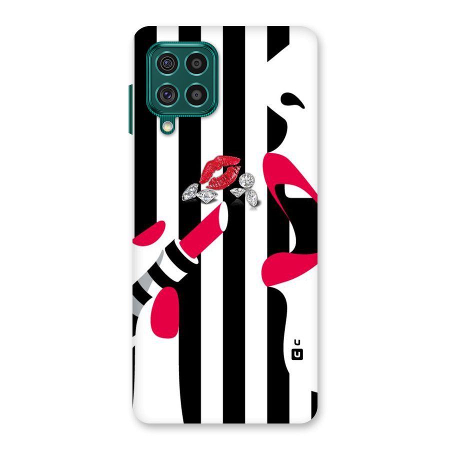 Bold Woman Back Case for Galaxy F62