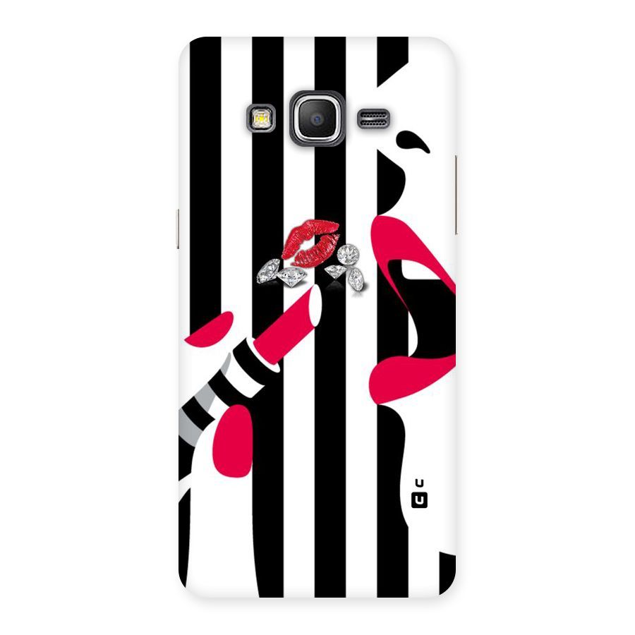 Bold Woman Back Case for Galaxy Grand Prime