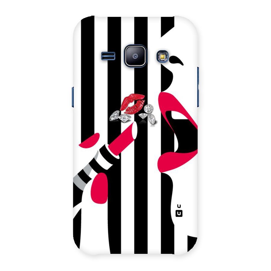 Bold Woman Back Case for Galaxy J1
