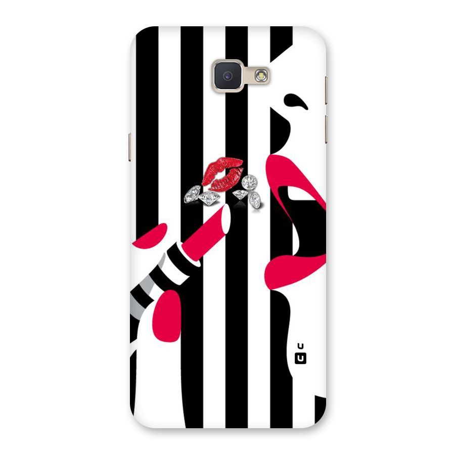 Bold Woman Back Case for Galaxy J5 Prime