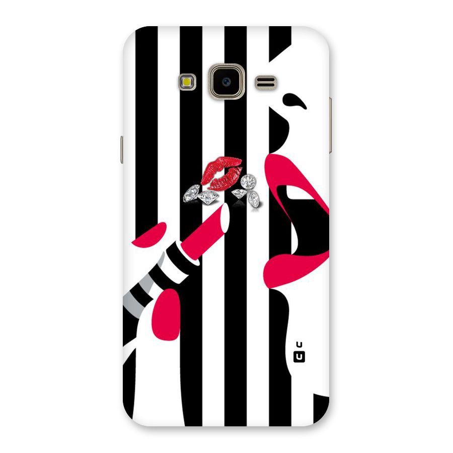 Bold Woman Back Case for Galaxy J7 Nxt