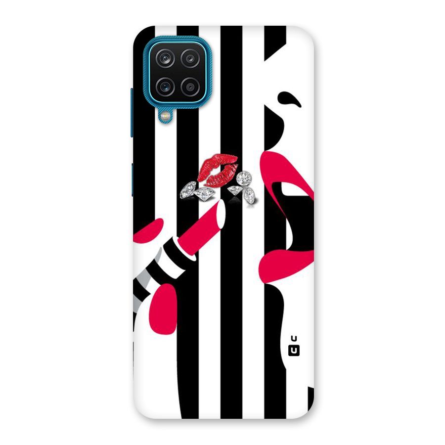 Bold Woman Back Case for Galaxy M12
