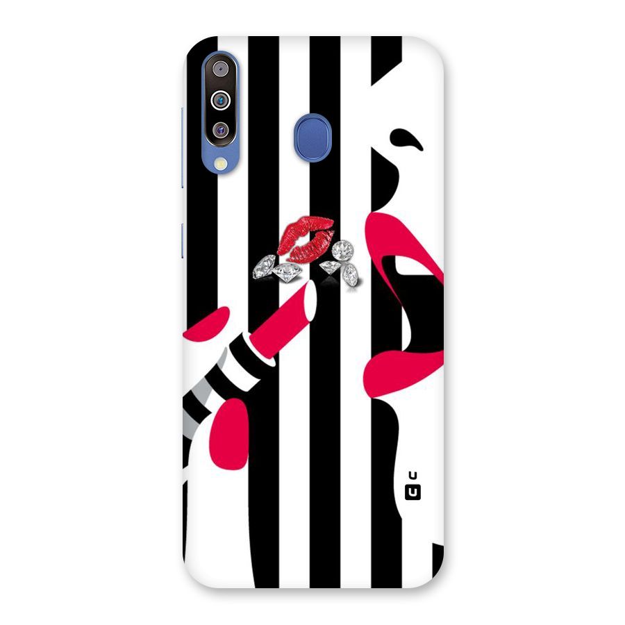 Bold Woman Back Case for Galaxy M30