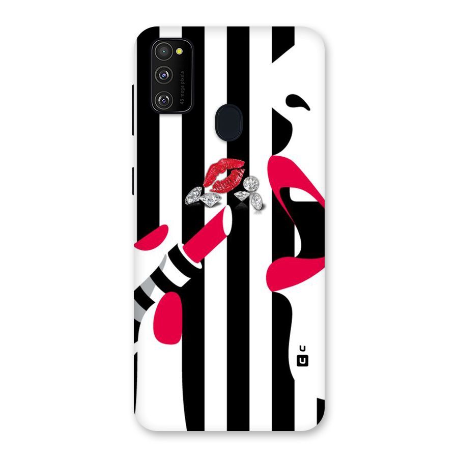 Bold Woman Back Case for Galaxy M30s