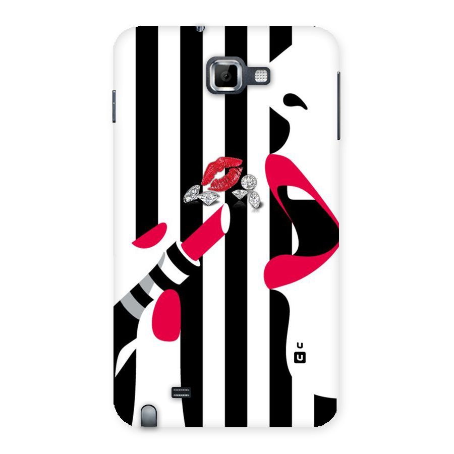 Bold Woman Back Case for Galaxy Note