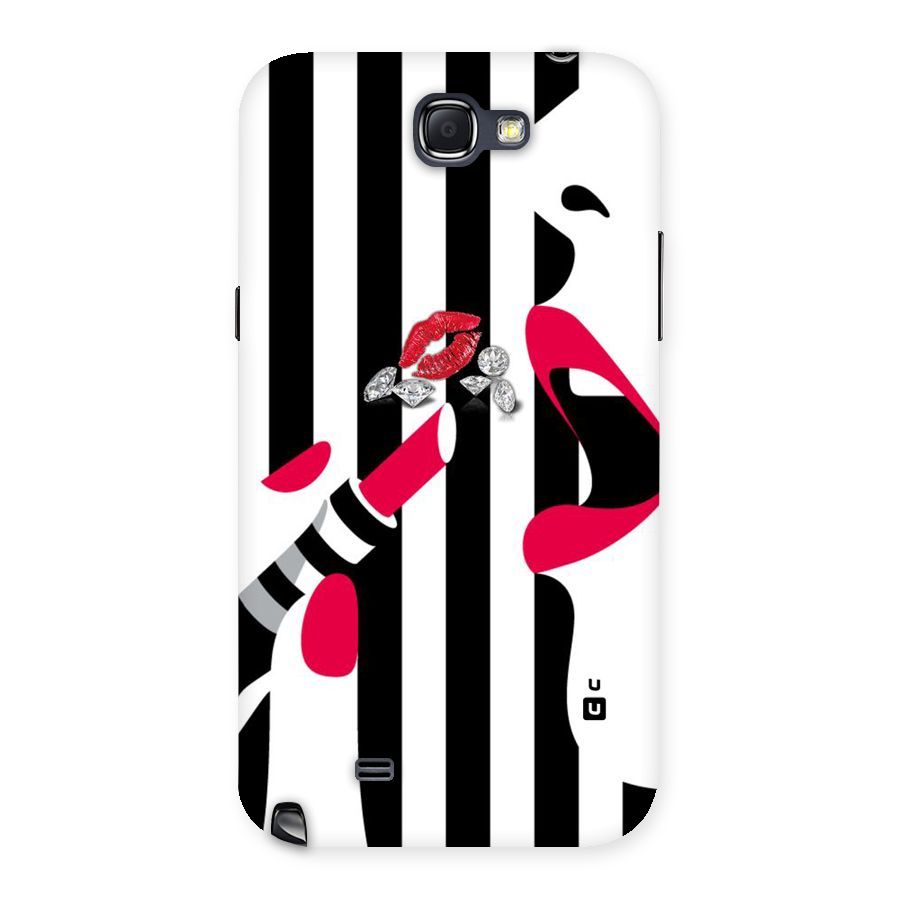 Bold Woman Back Case for Galaxy Note 2