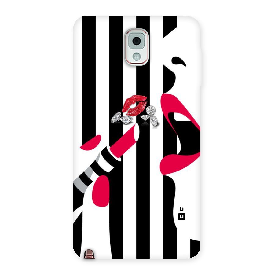 Bold Woman Back Case for Galaxy Note 3