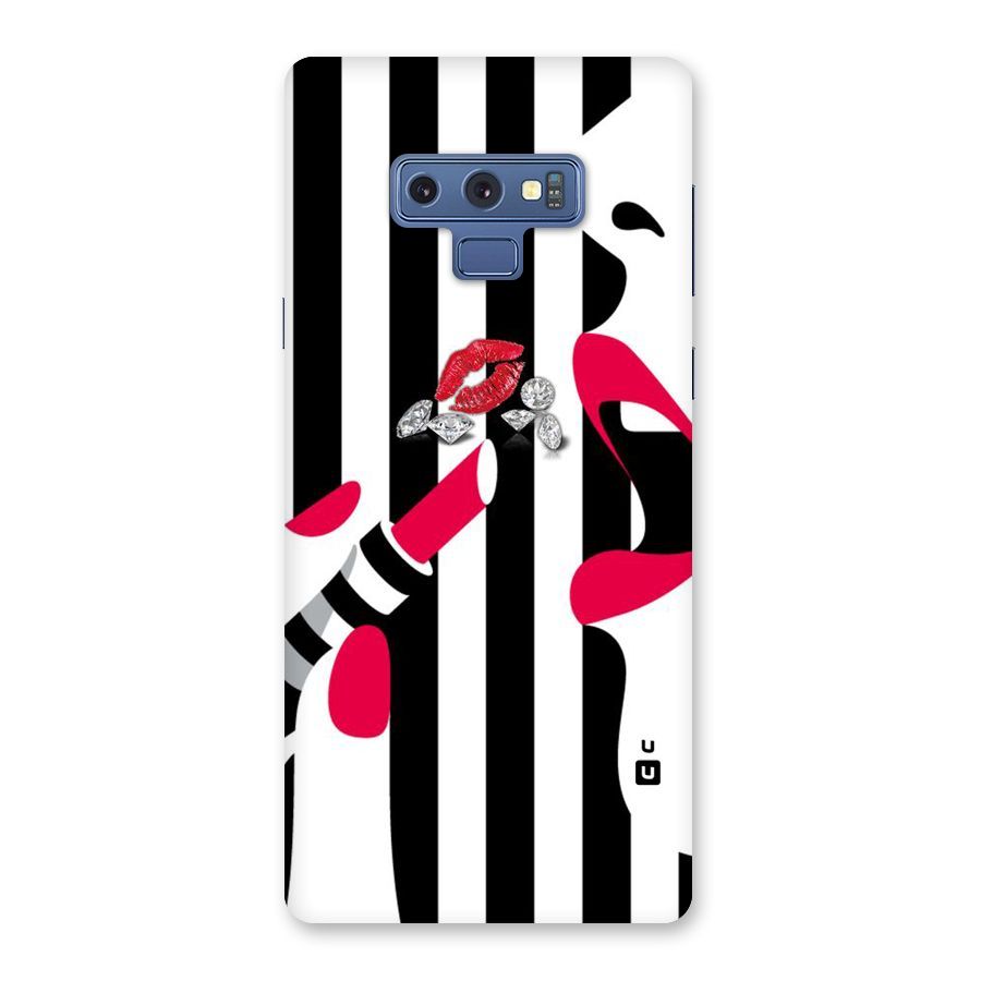 Bold Woman Back Case for Galaxy Note 9