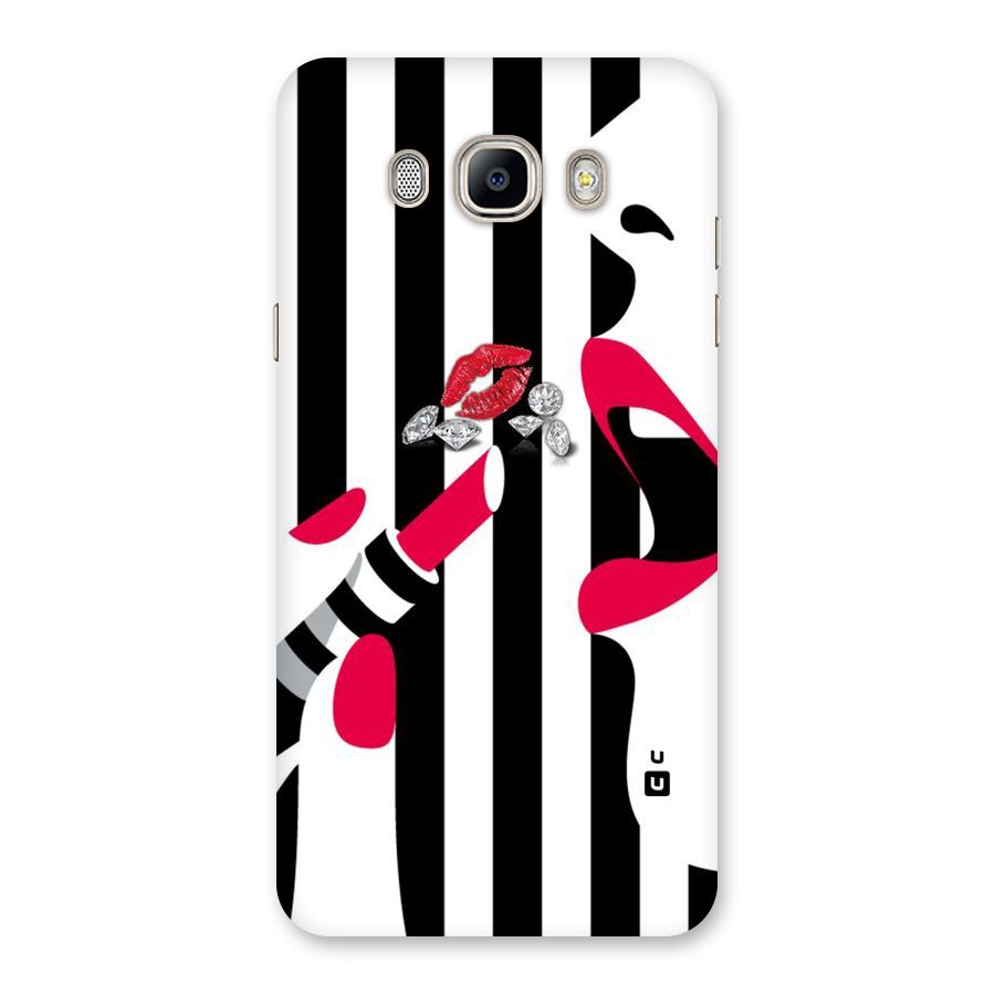 Bold Woman Back Case for Galaxy On8