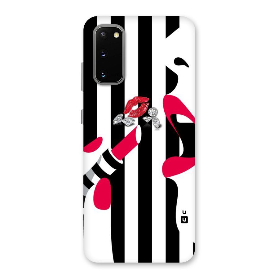 Bold Woman Back Case for Galaxy S20
