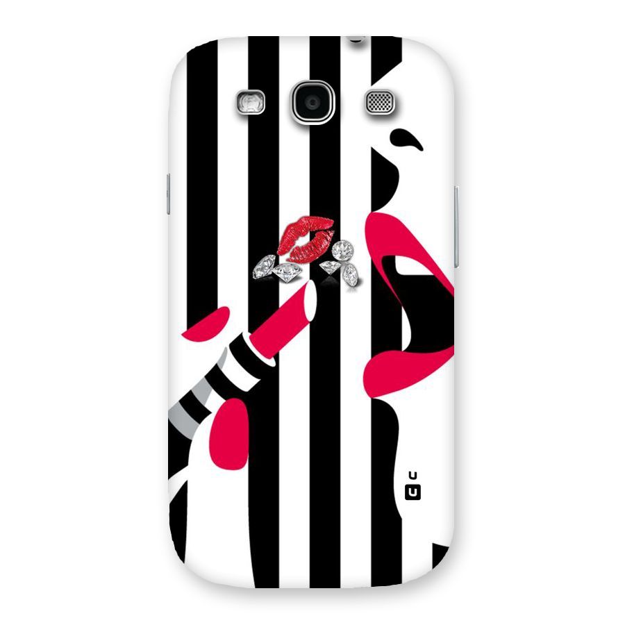 Bold Woman Back Case for Galaxy S3