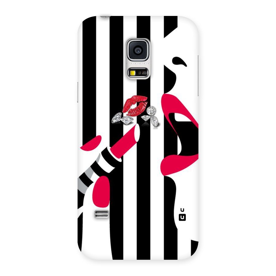 Bold Woman Back Case for Galaxy S5 Mini