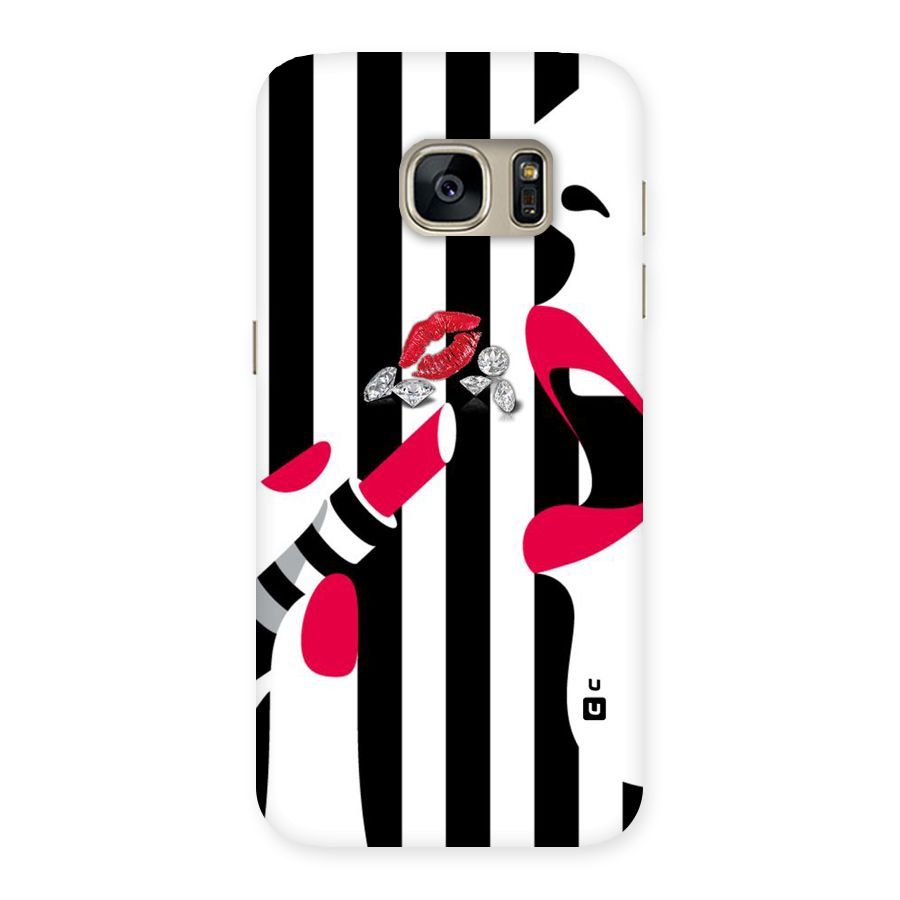 Bold Woman Back Case for Galaxy S7