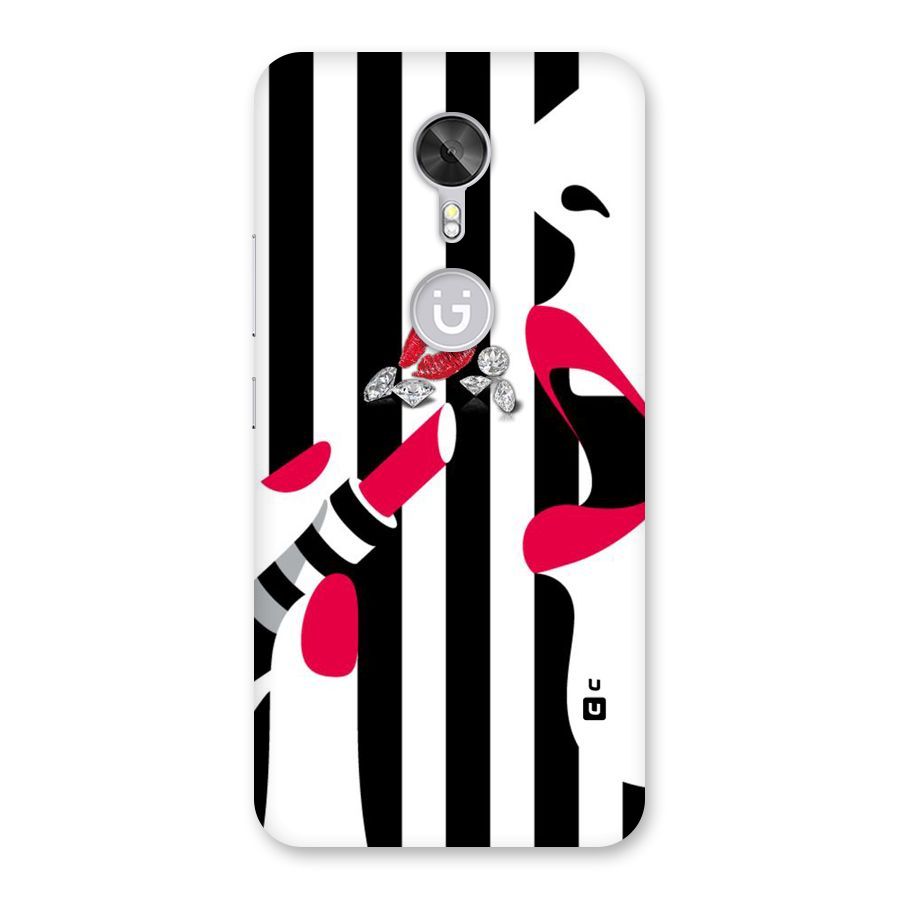 Bold Woman Back Case for Gionee A1