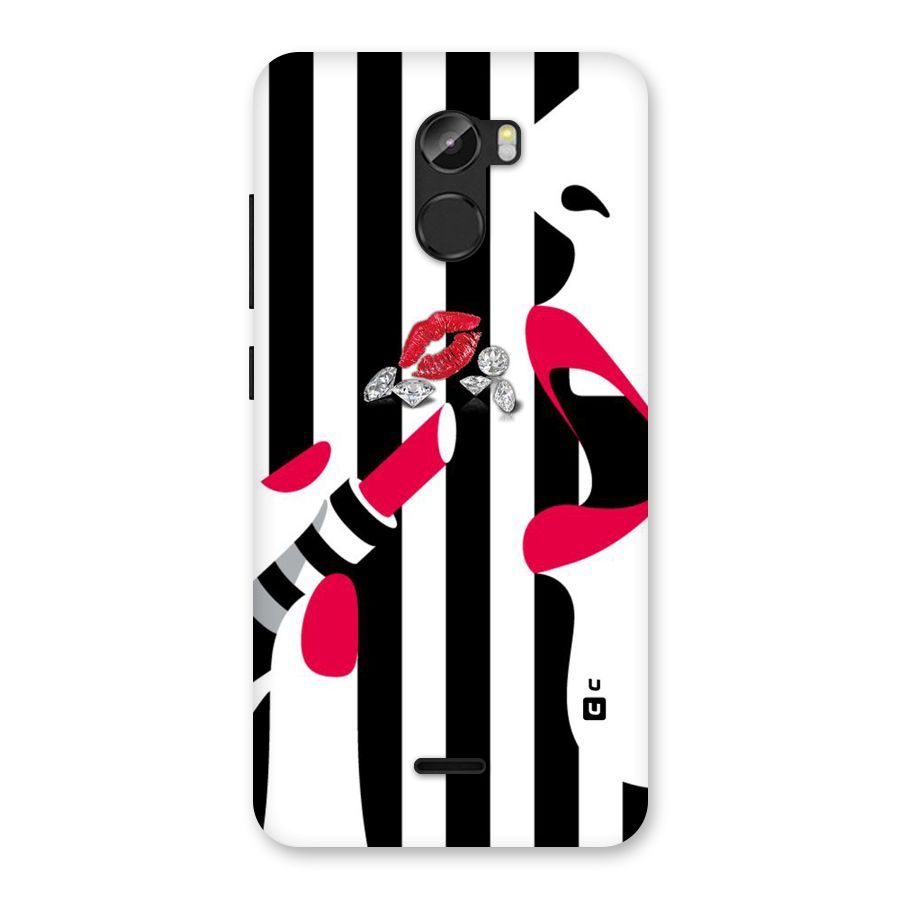 Bold Woman Back Case for Gionee X1