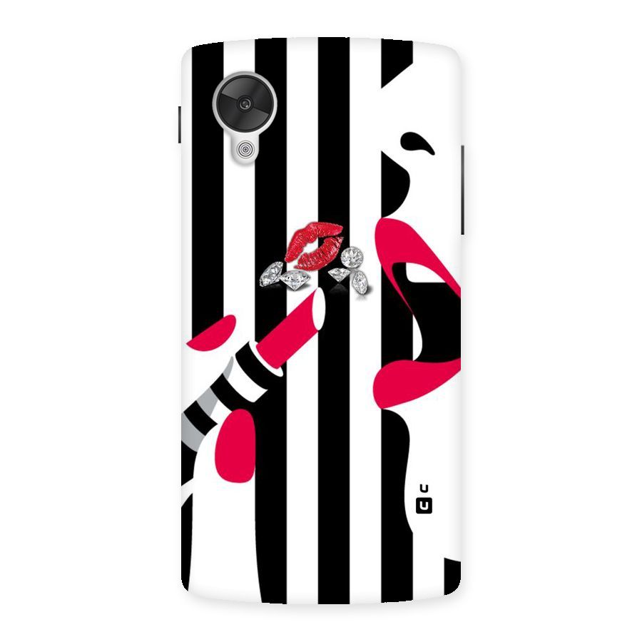 Bold Woman Back Case for Google Nexsus 5