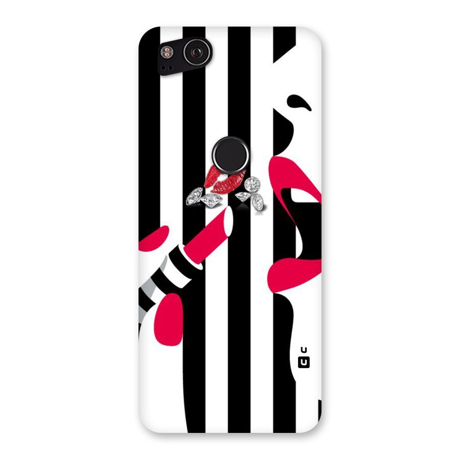 Bold Woman Back Case for Google Pixel 2