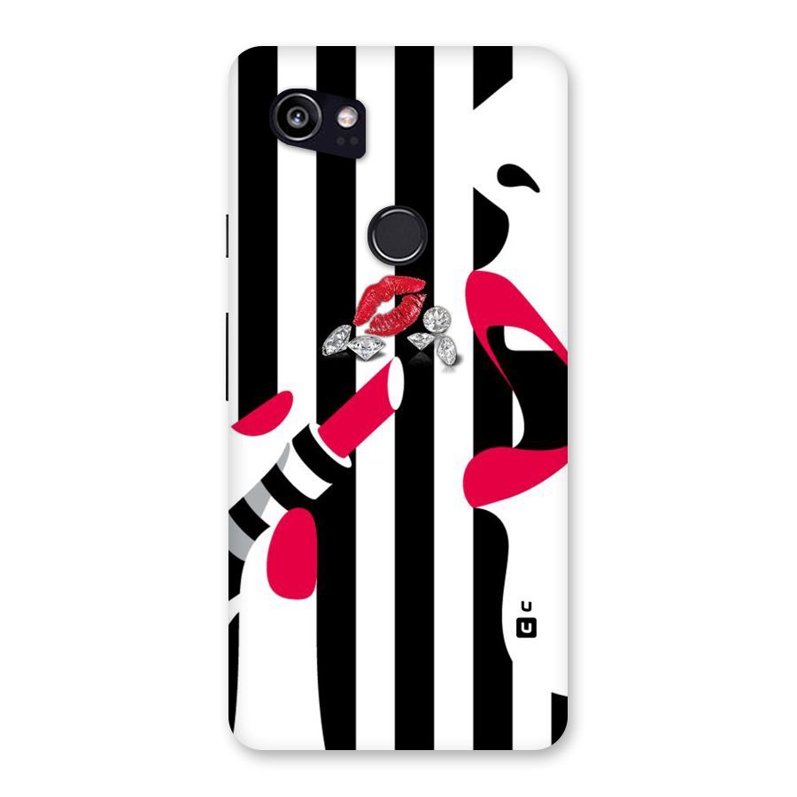 Bold Woman Back Case for Google Pixel 2 XL