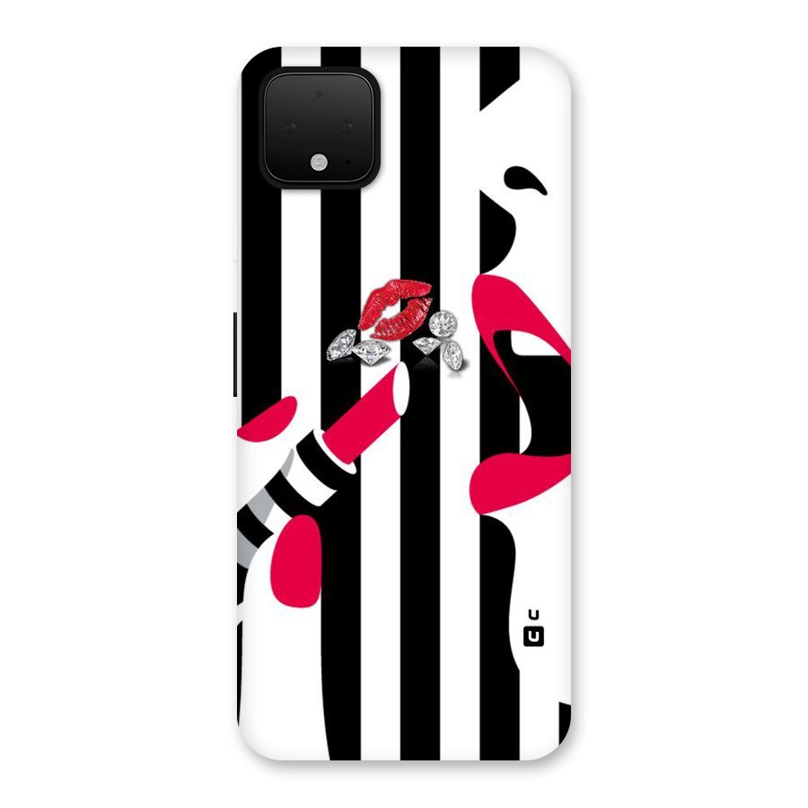 Bold Woman Back Case for Google Pixel 4 XL