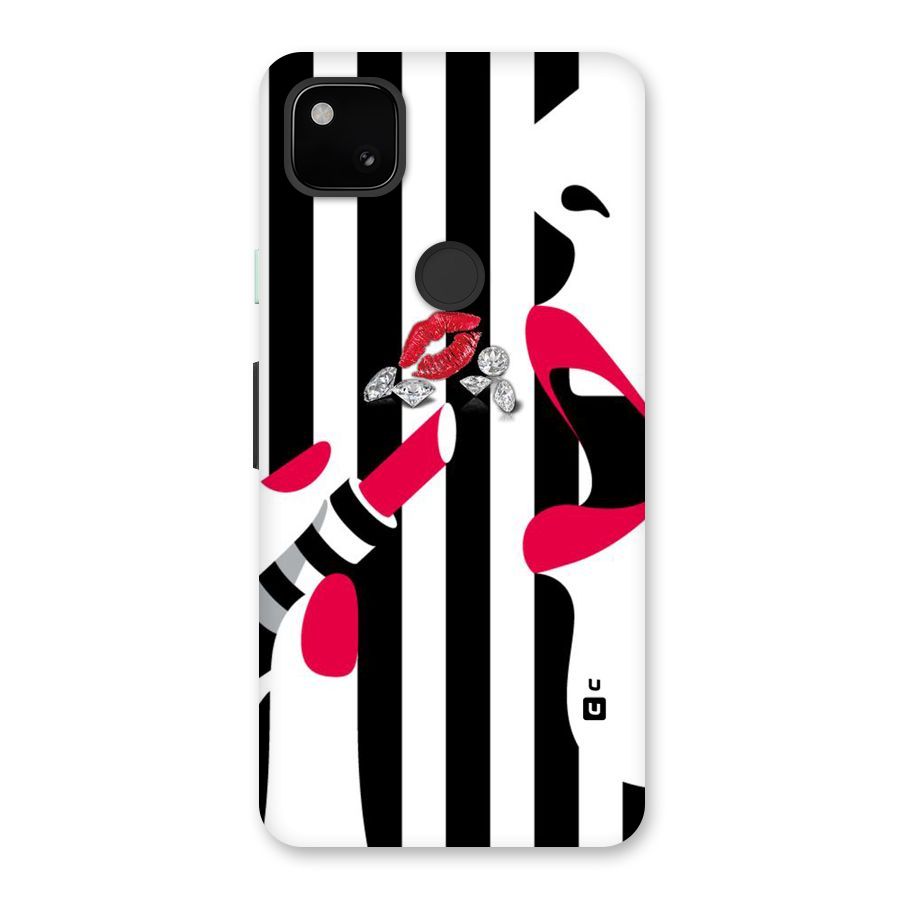 Bold Woman Back Case for Google Pixel 4a